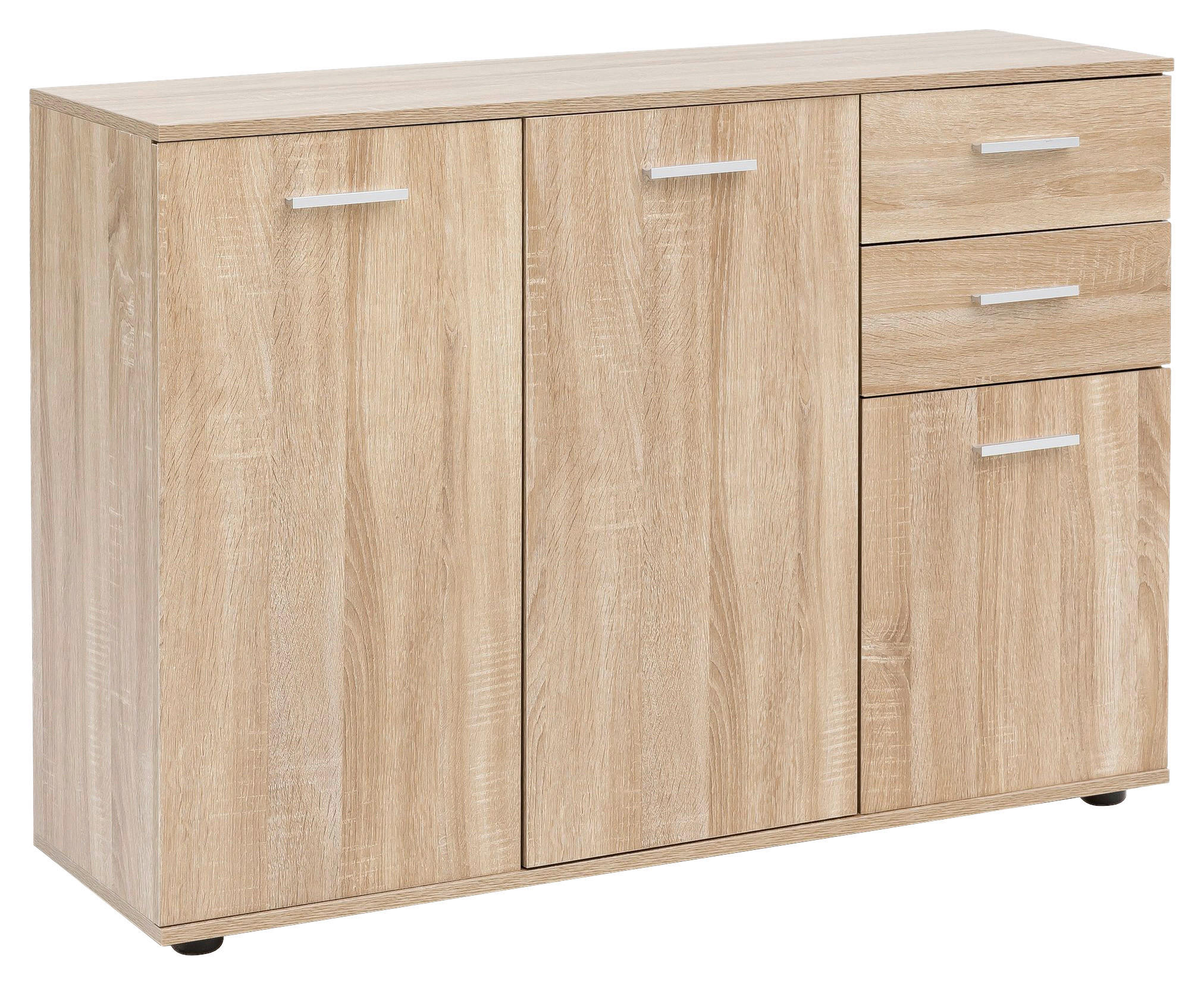 Sideboard Eiche Sonoma beschichtet Nachbildung B/H/T: ca. 107x79x35 cm