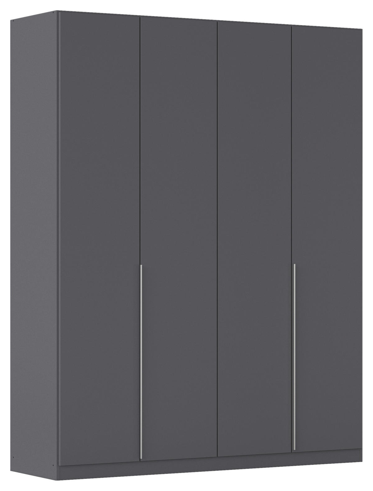 Kleiderschrank Alabama grau B/H/T: ca. 181x229x54 cm Alabama - Alu/grau (181,00/229,00/54,00cm)
