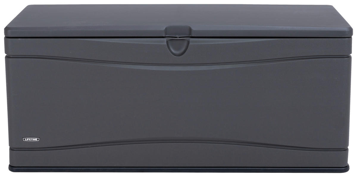 Lifetime Kissenbox XXL 495L grau Kunststoff B/H/T: ca. 153x66x61 cm XXL 495L - grau (153,00/66,00/61,00cm) - Lifetime