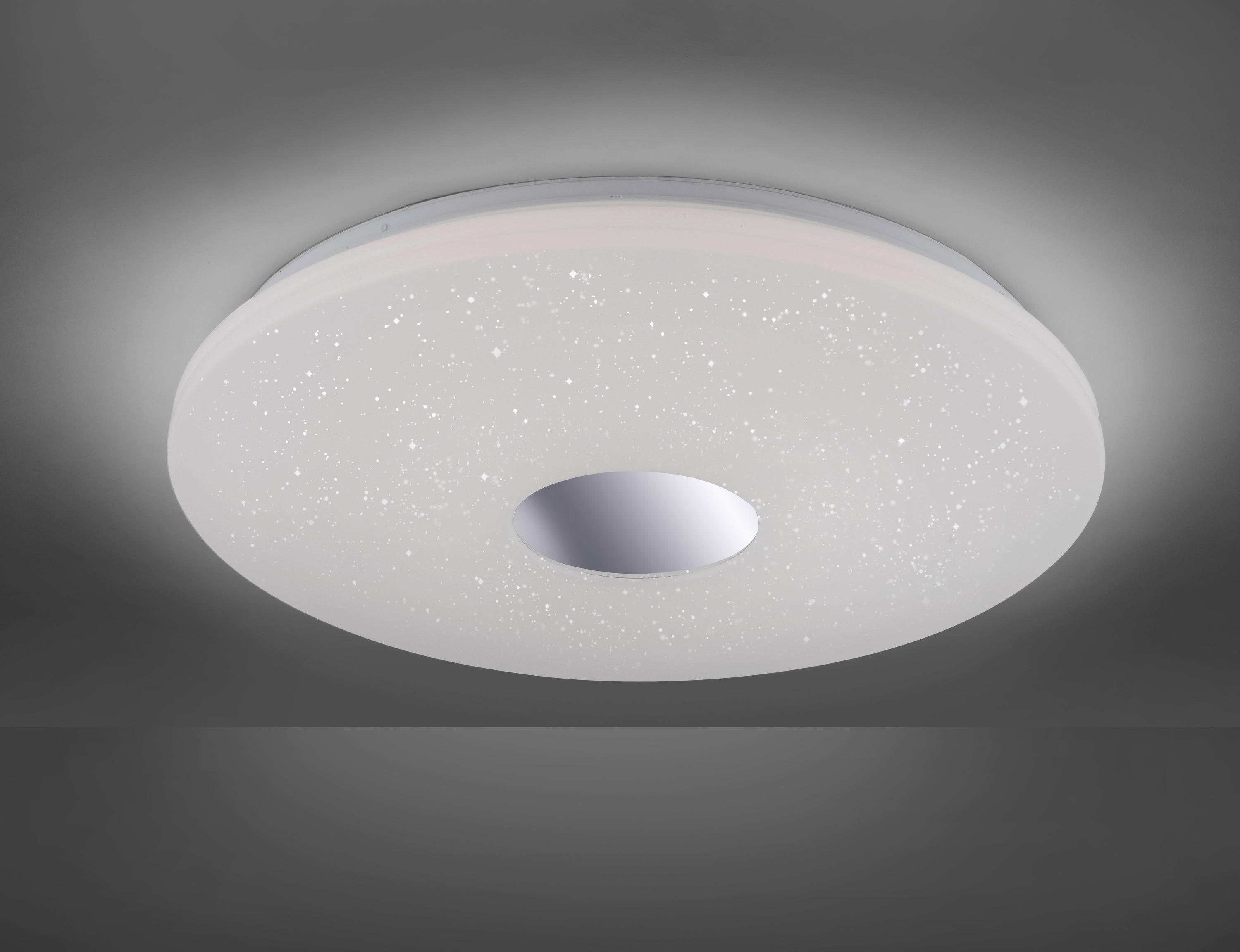 Just Light Deckenleuchte PN14822-17 Chrom Eisen Kunststoff H/D: ca. 10x59 cm 1 Brennstellen LAVINIA - Chrom (59,00/10,00cm) - Just Light