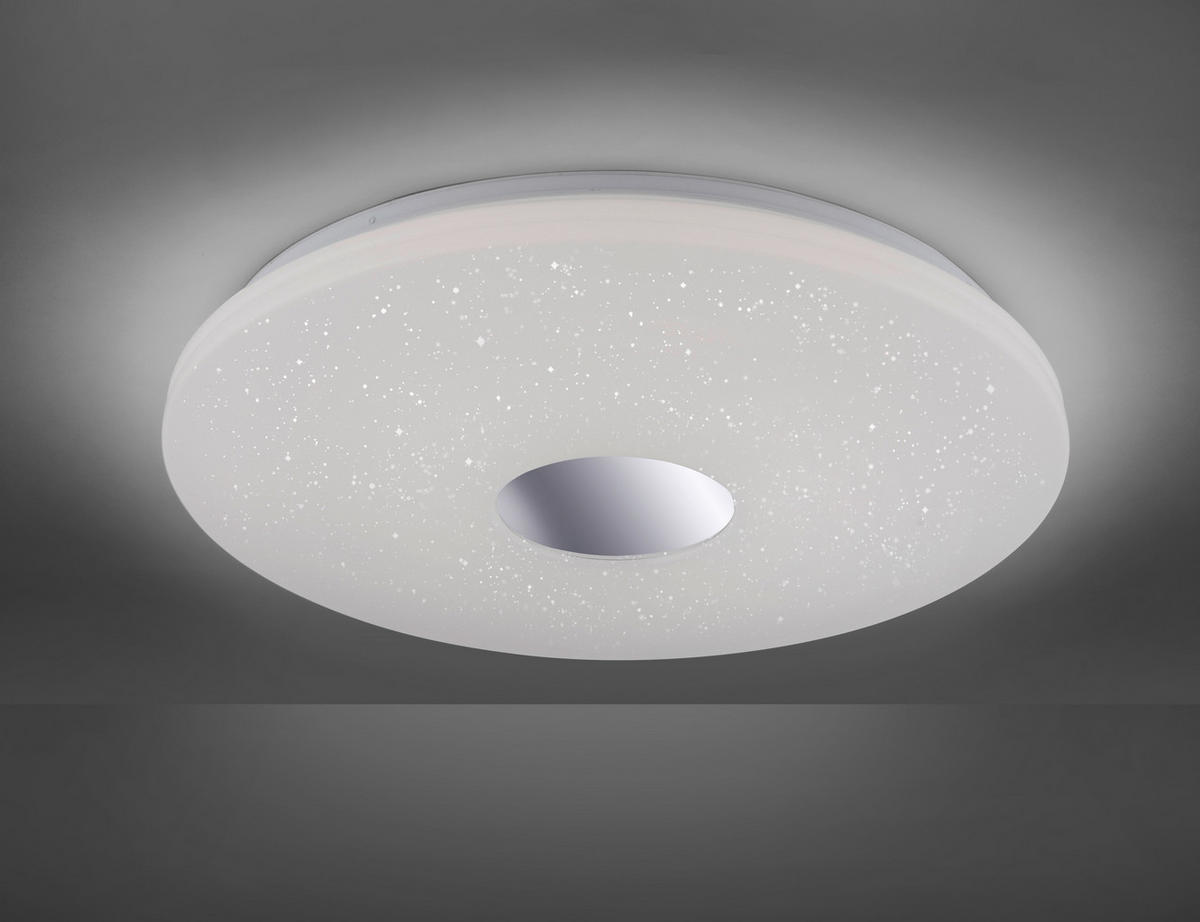 Just Light Deckenleuchte PN14822-17 Chrom Eisen Kunststoff H/D: ca. 10x59 cm 1 Brennstellen LAVINIA - Chrom (59,00/10,00cm) - Just Light