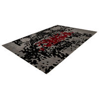 360Living Teppich Naila rot B/L: ca. 200x290 cm Naila - rot/schwarz (200,00/290,00cm) - 360Living