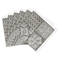 d-c-fix Wandfliese grau B/L: ca. 30,5x30,5 cm Wandfliese_selbstklebend_6Stck. - grau (30,50/30,50cm) - d-c-fix