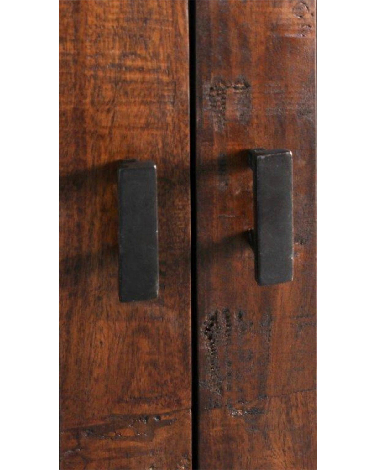 Vitrine Genua Akazie dunkel B/H/T: ca. 100x175x40 cm Genua - Akazie (100,00/175,00/40,00cm)