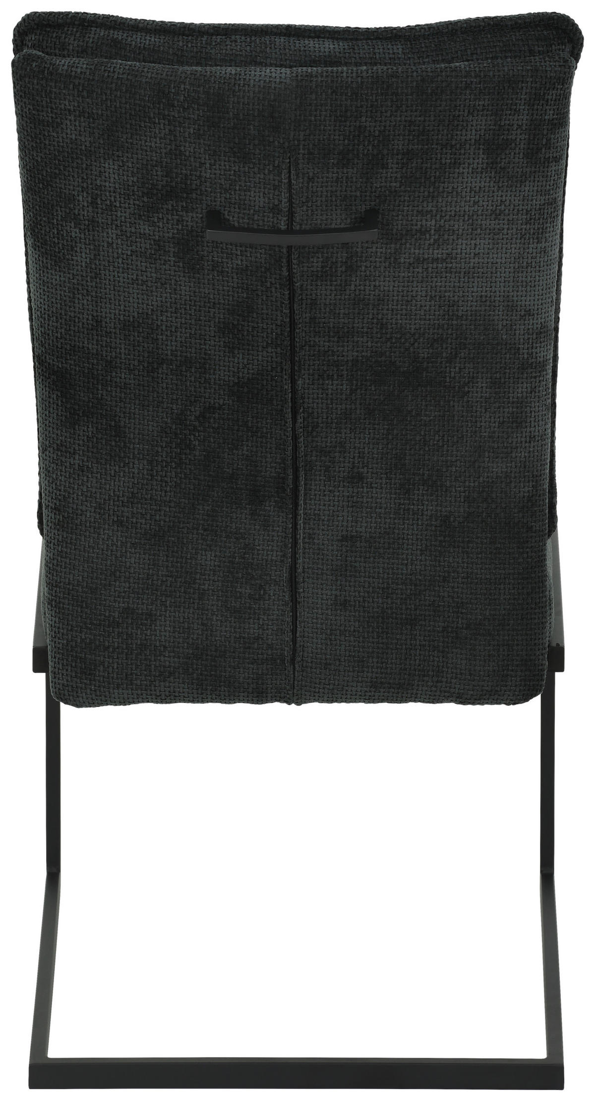 Schwingstuhl Olivia, 2er-Set anthrazit Microfaser Webstoff B/H/T: ca. 52x98x66 cm Olivia, 2er-Set - anthrazit (52,00/98,00/66,00cm) - Hela