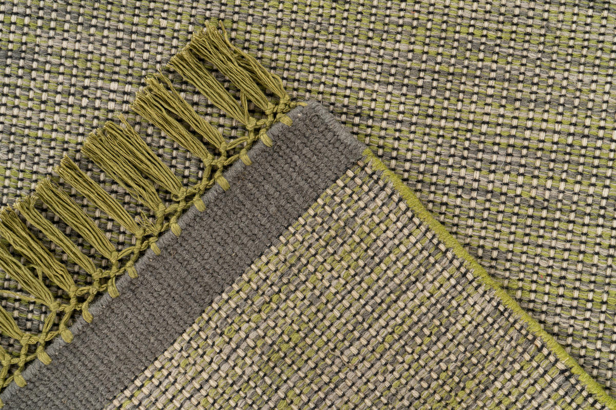 Arte Espina Kurzflorteppich Nomad 8064 grau B/L: ca. 170x240 cm Nomad 8064 - grün/grau (170,00/240,00cm) - Arte Espina
