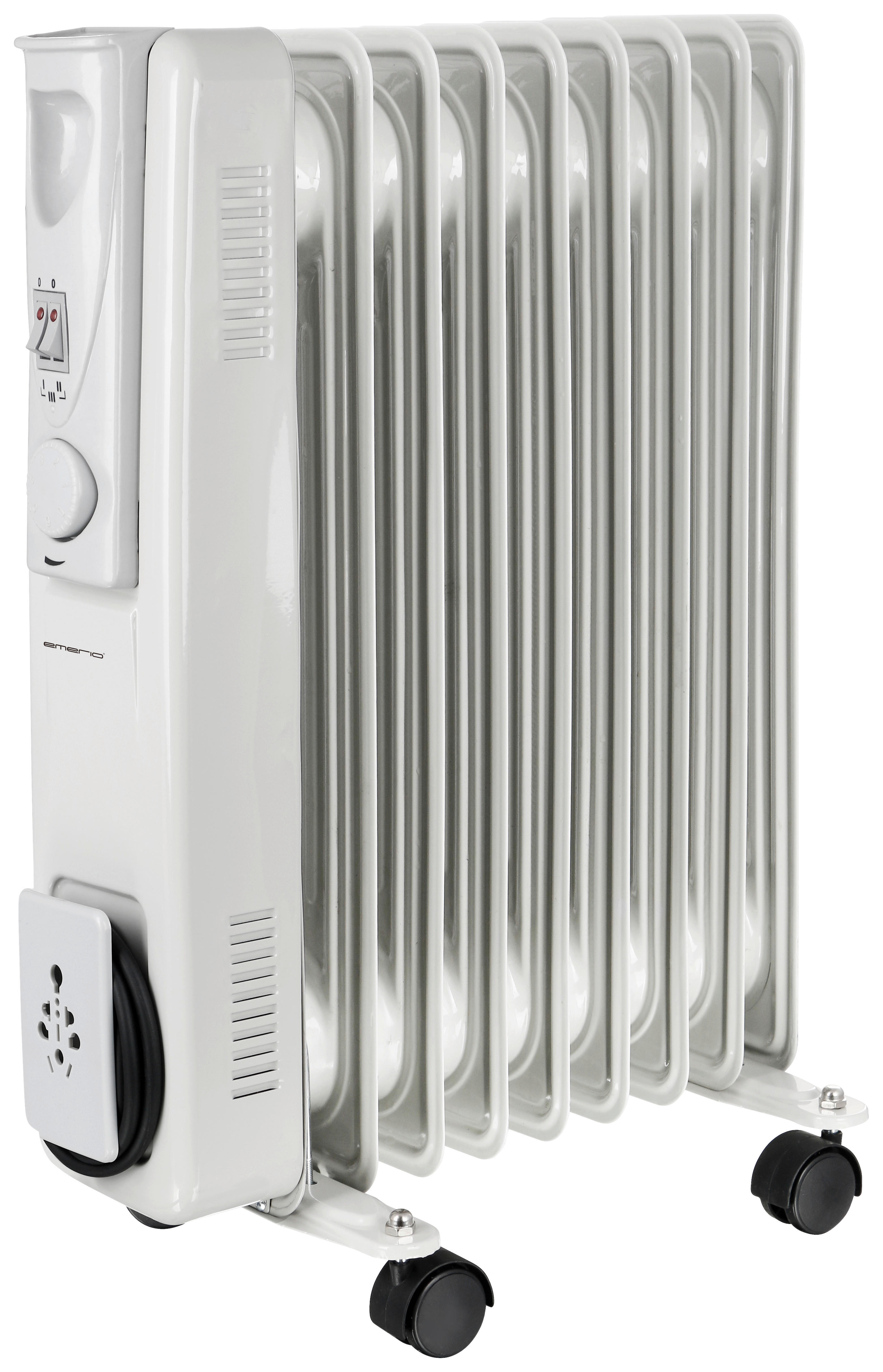 Emerio Ölradiator HO-128421 weiß B/H/L: ca. 24x54,5x38 cm