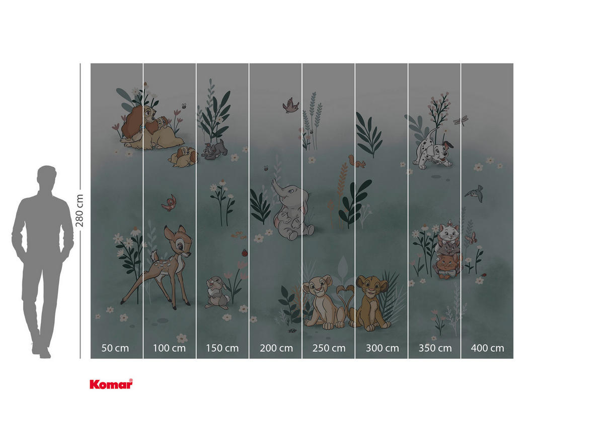 Komar Fototapete Before the Bloom IADX8-022 B/H: ca. 400x280 cm Before the Bloom IADX8-022 - (400,00/280,00cm) - Komar