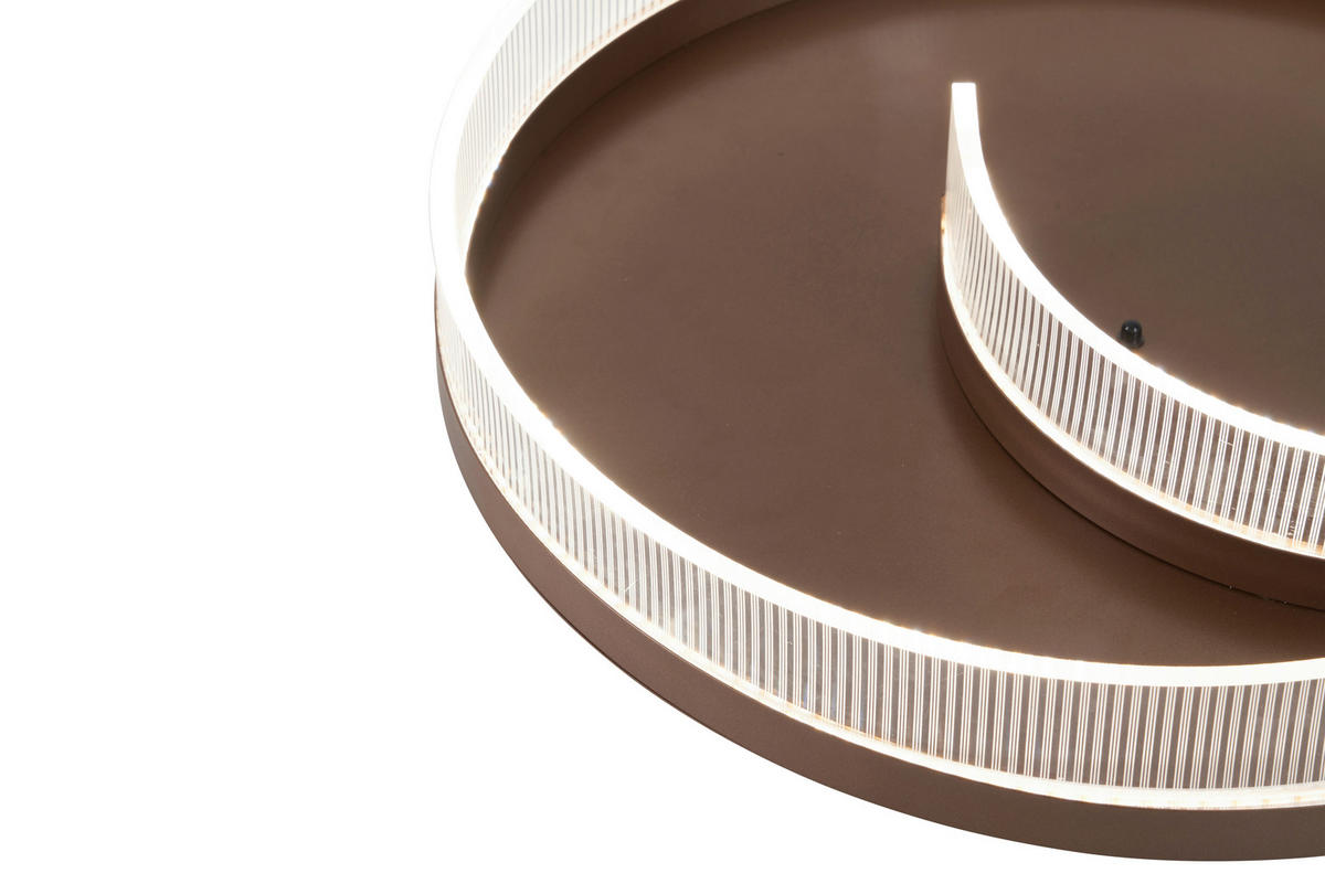 POCOline LED-Deckenleuchte Cappuccino Metall H/D: ca. 10x50 cm LED-Deckenleuchte_Alena - Cappuccino (50,00/10,00cm) - POCOline