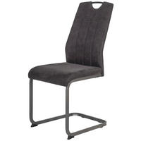 Schwingstuhl Christina anthrazit Vintage B/H/T: ca. 43x98x57 cm Christina - anthrazit/grau (43,00/98,00/57,00cm)