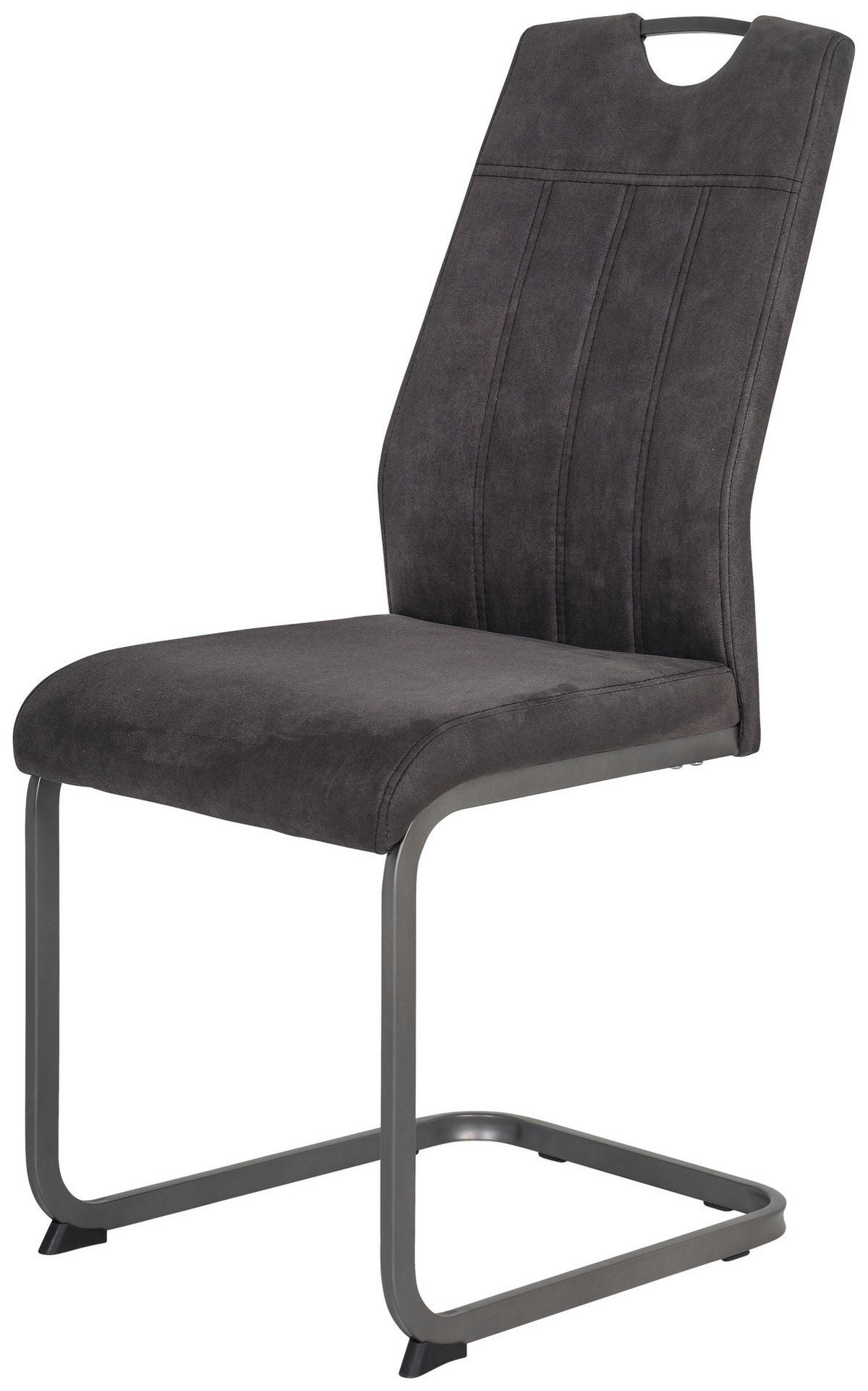 Schwingstuhl Christina anthrazit Vintage B/H/T: ca. 43x98x57 cm Christina - anthrazit/grau (43,00/98,00/57,00cm)