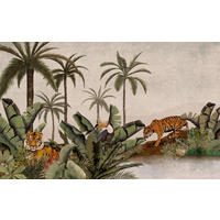 Komar Fototapete Tiger Jungle B/L: ca. 400x250 cm Tiger Jungle - (400,00/250,00cm) - Komar