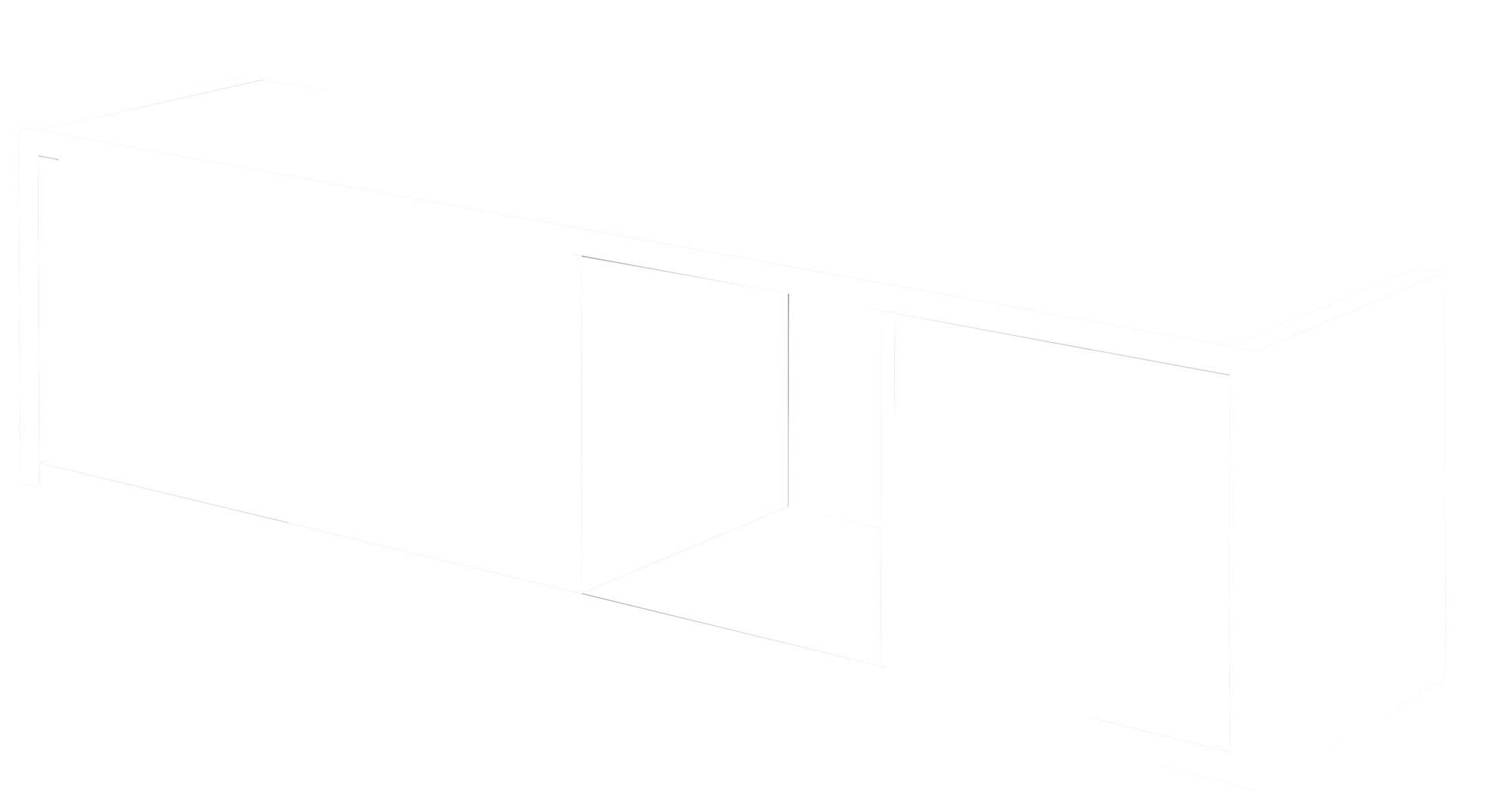 Raumteiler Max Beton Optik B/H/T: ca. 38x141x33 cm Max - (38,00/141,00/33,00cm)