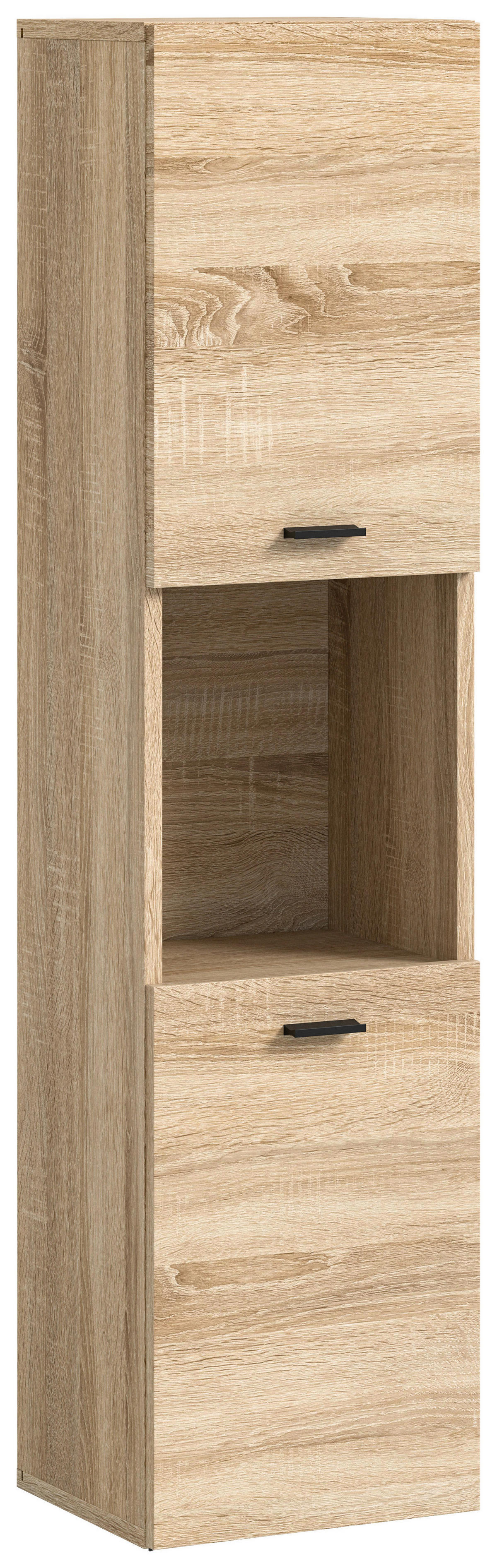Badhochschrank BOSTON Eiche Sonoma Nachbildung B/H/T: ca. 30x125x29 cm BOSTON - Eiche (30,00/125,00/29,00cm) - xonox.home