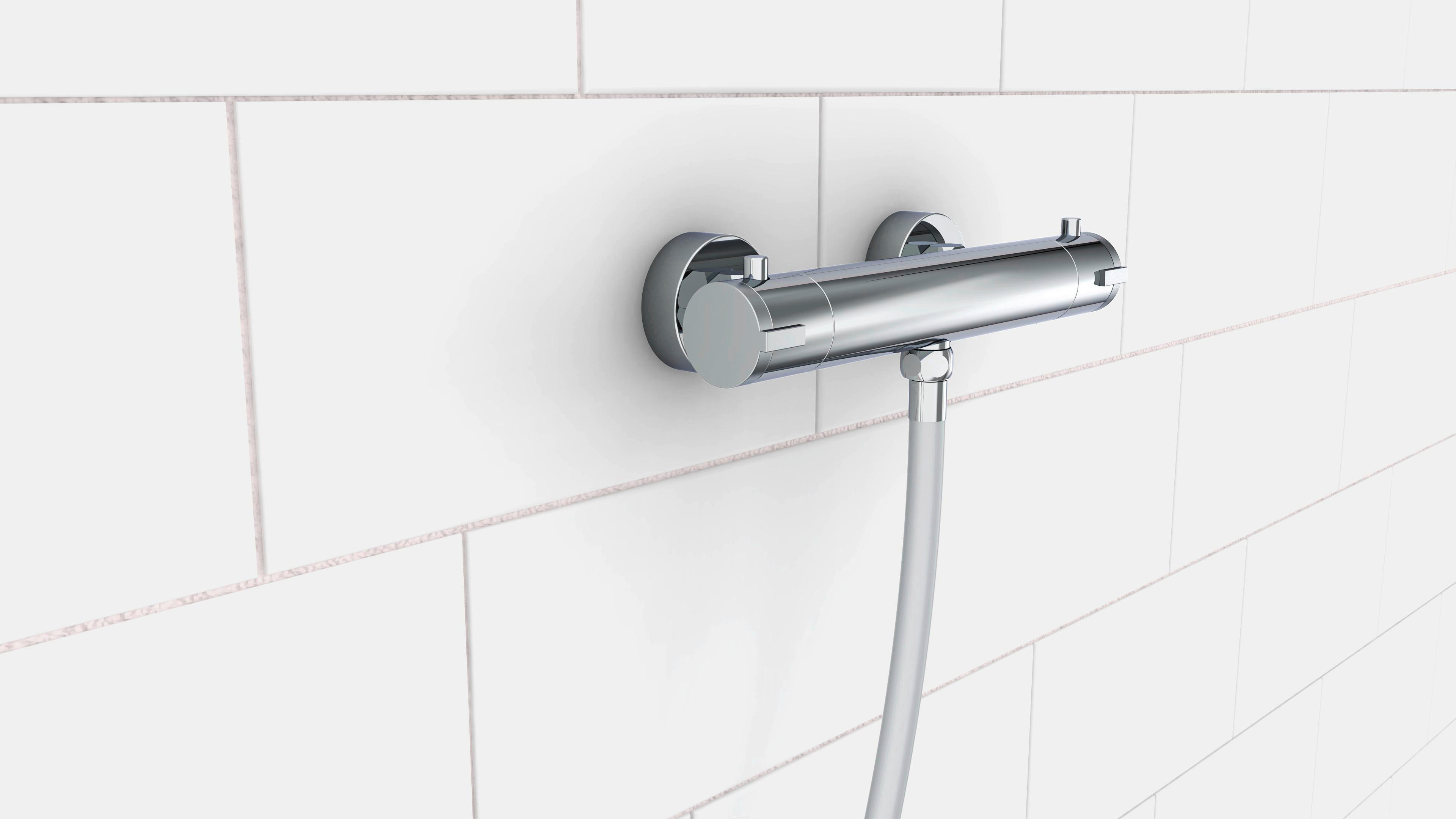 Thermostat Duscharmatur CLAUDIO Claudio Chrom CLAUDIO - Chrom (29,30/8,60/8,80cm) - Eisl