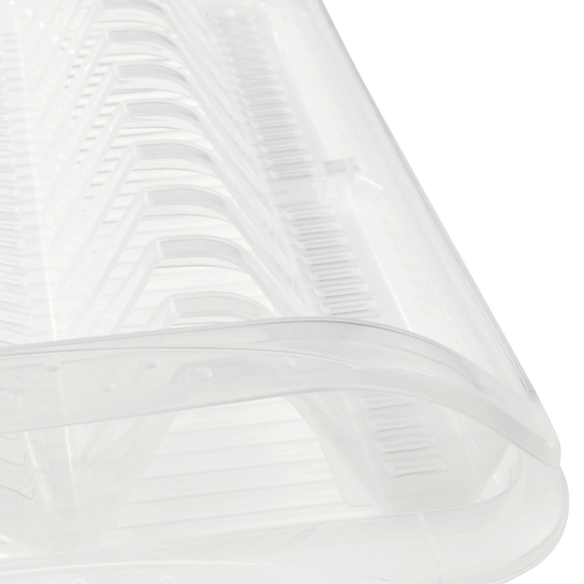 Geschirrablaufkorb transparent B/H/L: ca. 30x8x40 cm Geschirrablaufkorb - transparent (40,00/30,00/8,00cm)