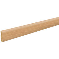 Sockelleiste B/H/L: ca. 1x5,8x250 cm Sockelleiste_Basic 58mm buche - (250,00/1,00/5,80cm)