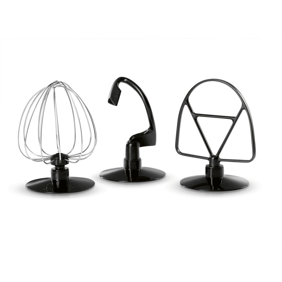 GOURMETmaxx Küchenmaschine schwarz Edelstahl B/H/L: ca. 26x38x41 cm Küchenmaschine - schwarz (41,00/26,00/38,00cm) - GOURMETmaxx