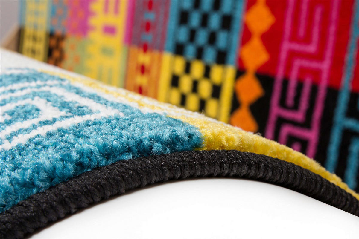 Kayoom Kurzflorteppich Guayama 285 mehrfarbig B/L: ca. 160x230 cm Guayama 285 - mehrfarbig (160,00/230,00cm) - Kayoom
