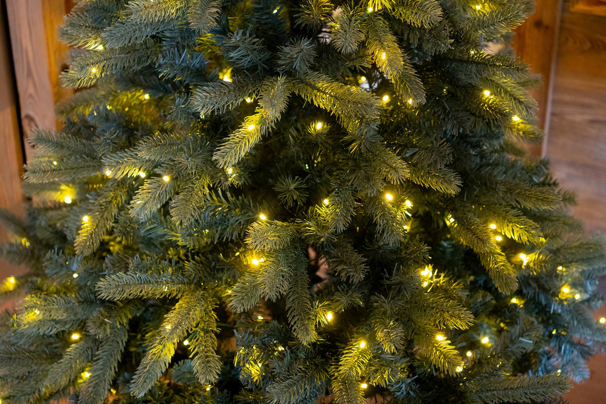 Evergreen Weihnachtsbaum Vermont Fichte grün PVC H/D: ca. 180x129 cm Vermont Fichte - grün (129,00/180,00cm) - Evergreen