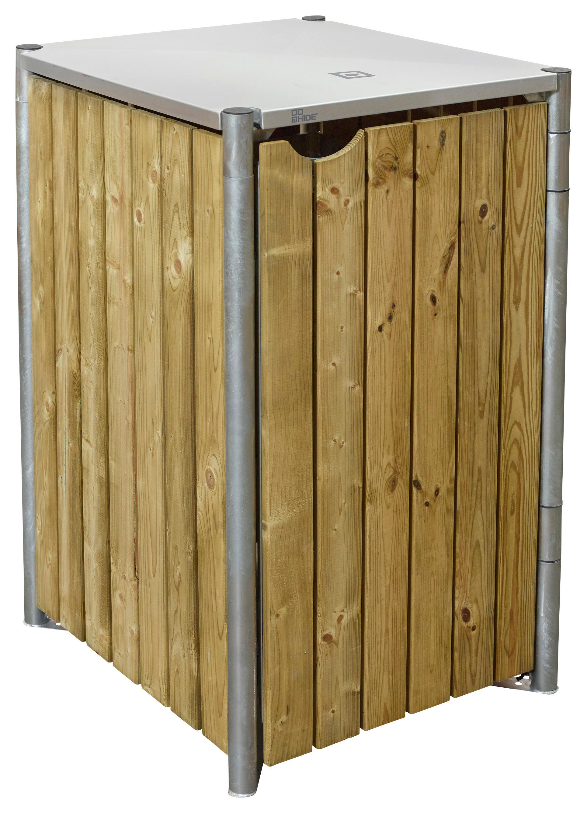 Hide Mülltonnenbox 240 Liter natur B/H/L: ca. 70x115x81 cm günstig online kaufen