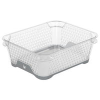 keeeper Stapelkörbchen grau B/H/L: ca. 16x7x20 cm Stapelkörbchen_Jonas - grau (20,00/16,00/7,00cm) - keeeper