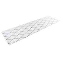 360Living Teppich Vivica anthrazit B/L: ca. 80x250 cm Vivica - weiß/anthrazit (80,00/250,00cm) - 360Living