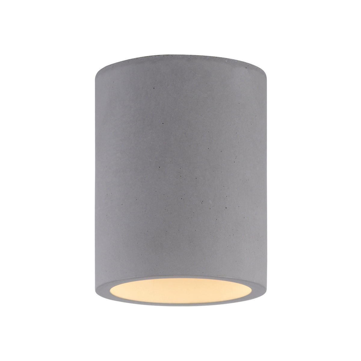 Paul Neuhaus Deckenleuchte ETON 6160-22 grau Eisen Beton B/H/D: ca. 11x14x11 cm GU10 1 Brennstellen ETON - grau (11,00/14,00cm) - Paul Neuhaus