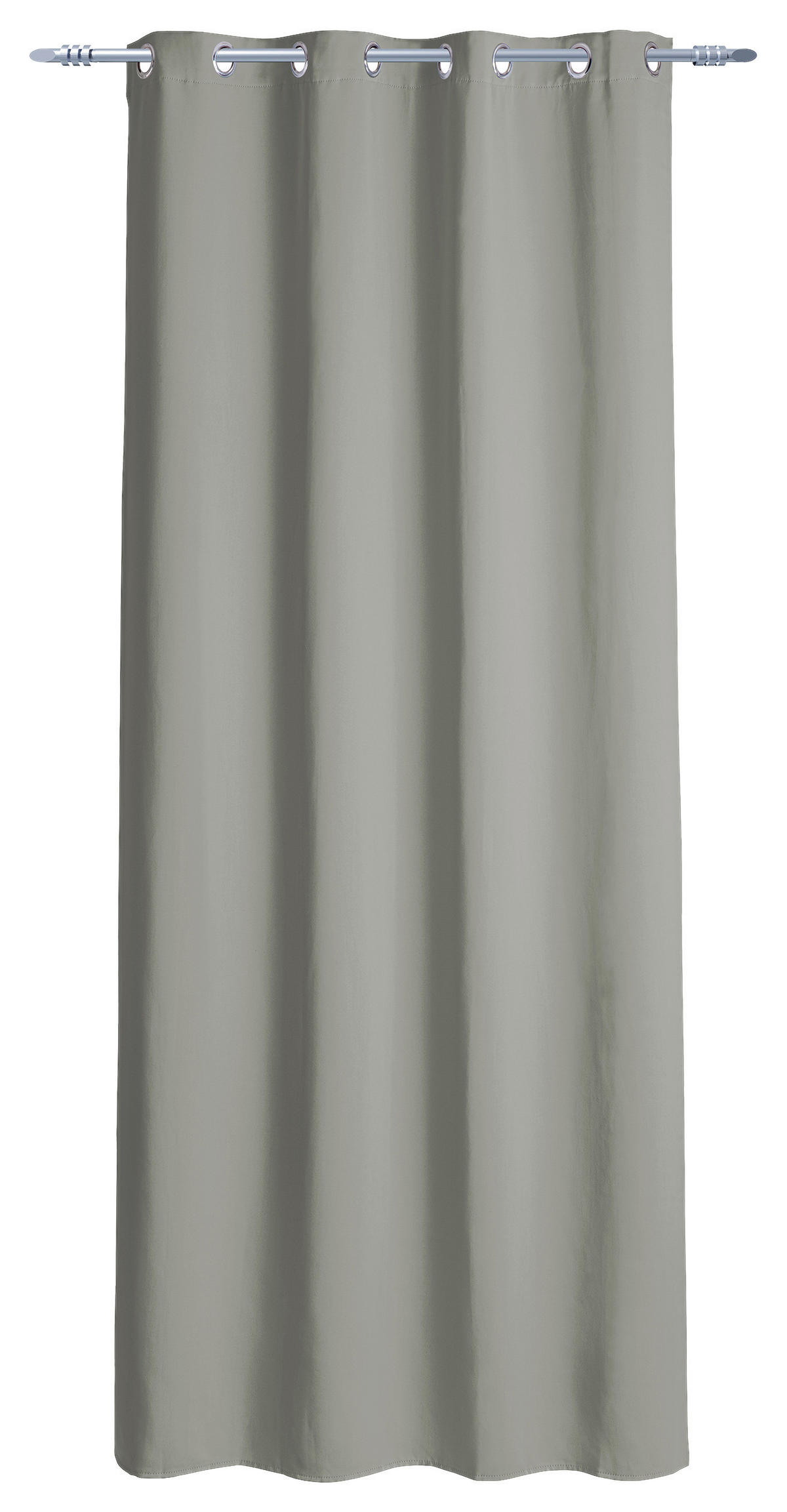 Ösenvorhang Verona silber B/L: ca. 140x245 cm Verona - silber (140,00/245,00cm)
