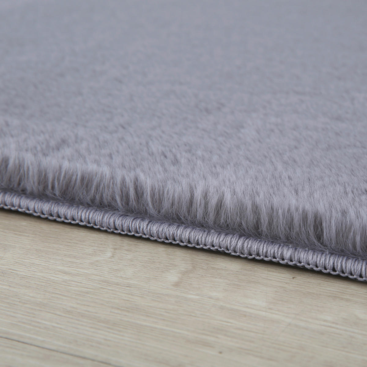 Ayyildiz Teppich POUFFY grau B/L: ca. 80x150 cm POUFFY - grau (80,00/150,00cm) - Ayyildiz