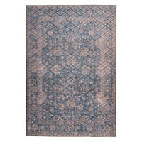 me gusta Kurzflorteppich Antique 225 gold B/L: ca. 120x180 cm Antique 225 - gold/blau (120,00/180,00cm) - me gusta