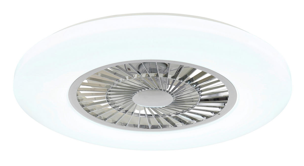 GLOBO LED-Deckenventilator ALVA 03649C Opal weiß H/D: ca. 15,4x59,5 cm max. 40 W ALVA - weiß/Opal (59,50/15,40cm) - GLOBO