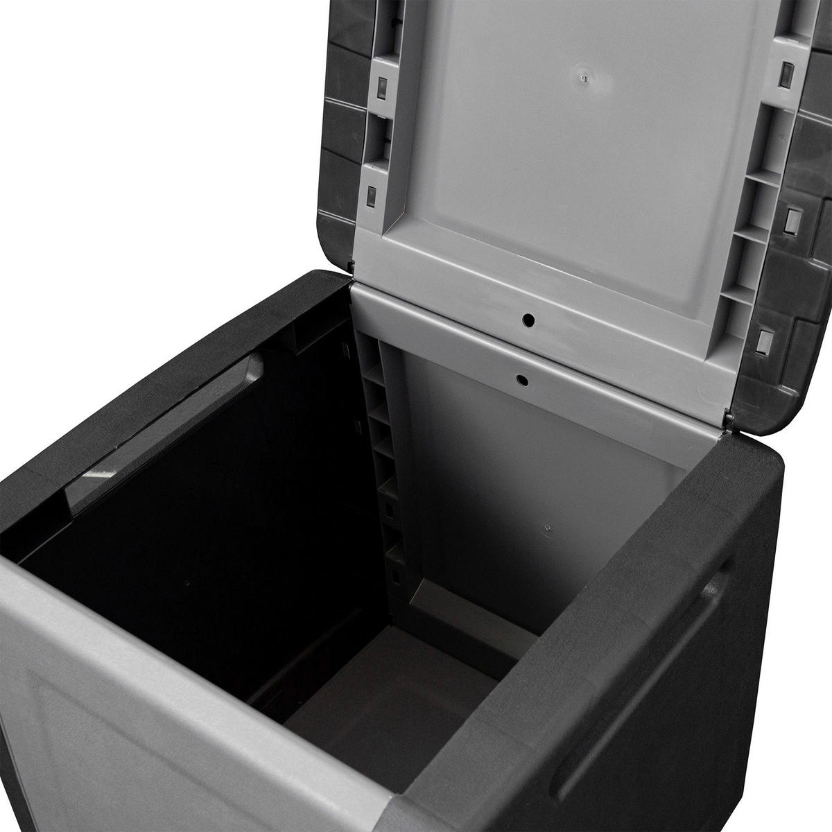 Artplast Multibox Cubo dunkelgrau B/H/L: ca. 53x57x54 cm Cubo - schwarz/dunkelgrau (54,00/53,00/57,00cm) - Artplast