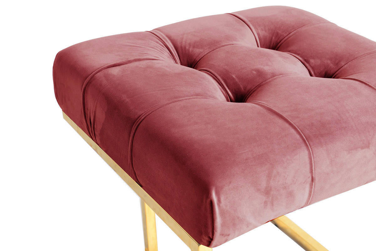 Thumbnail - 360 Living Hocker Rare 101 altrosa B/H/T: ca. 48x48x48 cm