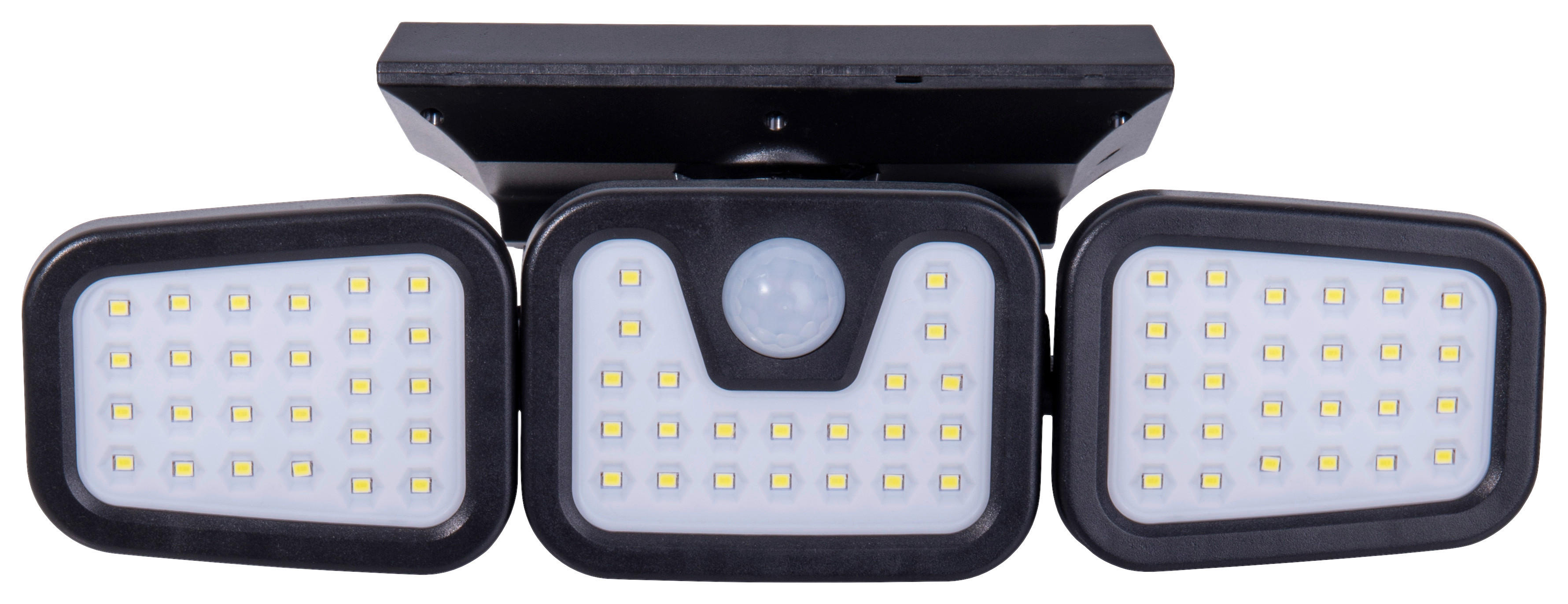 Außenwandleuchte 1394522 schwarz Kunststoff B/H/T: ca. 28,3x11x13,5 cm LED Solar Außenwandleuchte "PACITA" - schwarz (28,30/11,00/13,50cm) - Näve Leuchten