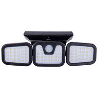 Außenwandleuchte 1394522 schwarz Kunststoff B/H/T: ca. 28,3x11x13,5 cm LED Solar Außenwandleuchte "PACITA" - schwarz (28,30/11,00/13,50cm) - Näve Leuchten