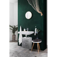 Waschbeckenunterschrank Solo 11 Beton Optik B/H/T: ca. 38x55x29 cm Solo 11 - weiß (38,00/55,00/29,00cm)