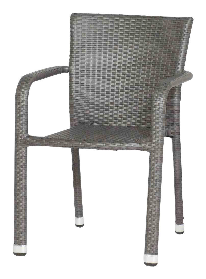 Gardamo Stapelsessel MINAS grau Aluminium MINAS - grau - Gardamo