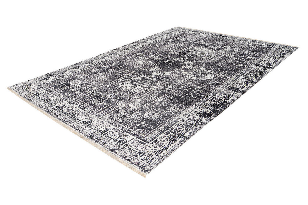 Obsession Teppich My Valencia grau B/L: ca. 75x150 cm My Valencia - grau (75,00/150,00cm) - Obsession