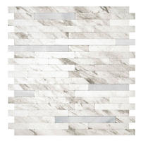 Wandfliesen Silbergrau B/L: ca. 29,2x29,7 cm Wandfliese_d-c-fix_selbstklebend - Silbergrau (29,20/29,70cm)