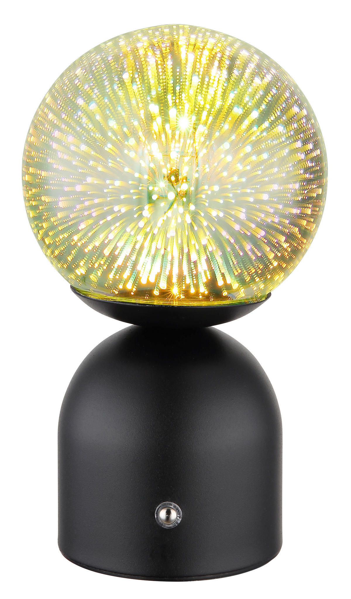 GLOBO LED-Tischleuchte schwarz Metall H/D: ca. 21x12 cm JULSY - schwarz (12,00/21,00cm) - GLOBO