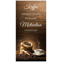 Keilrahmenbild Kaffee B/H: ca. 40x20 cm Keilrahmenbild 20x40cm - (40,00/20,00cm)