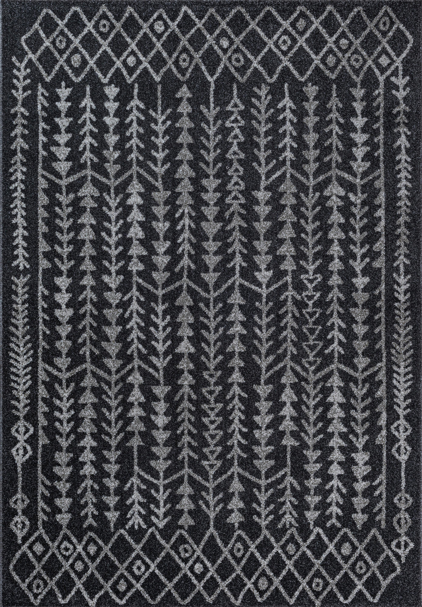 Sanat Teppich schwarz B/L: ca. 290x200 cm Teppich_Boho_8204_200x290 - schwarz (290,00/200,00cm) - Sanat
