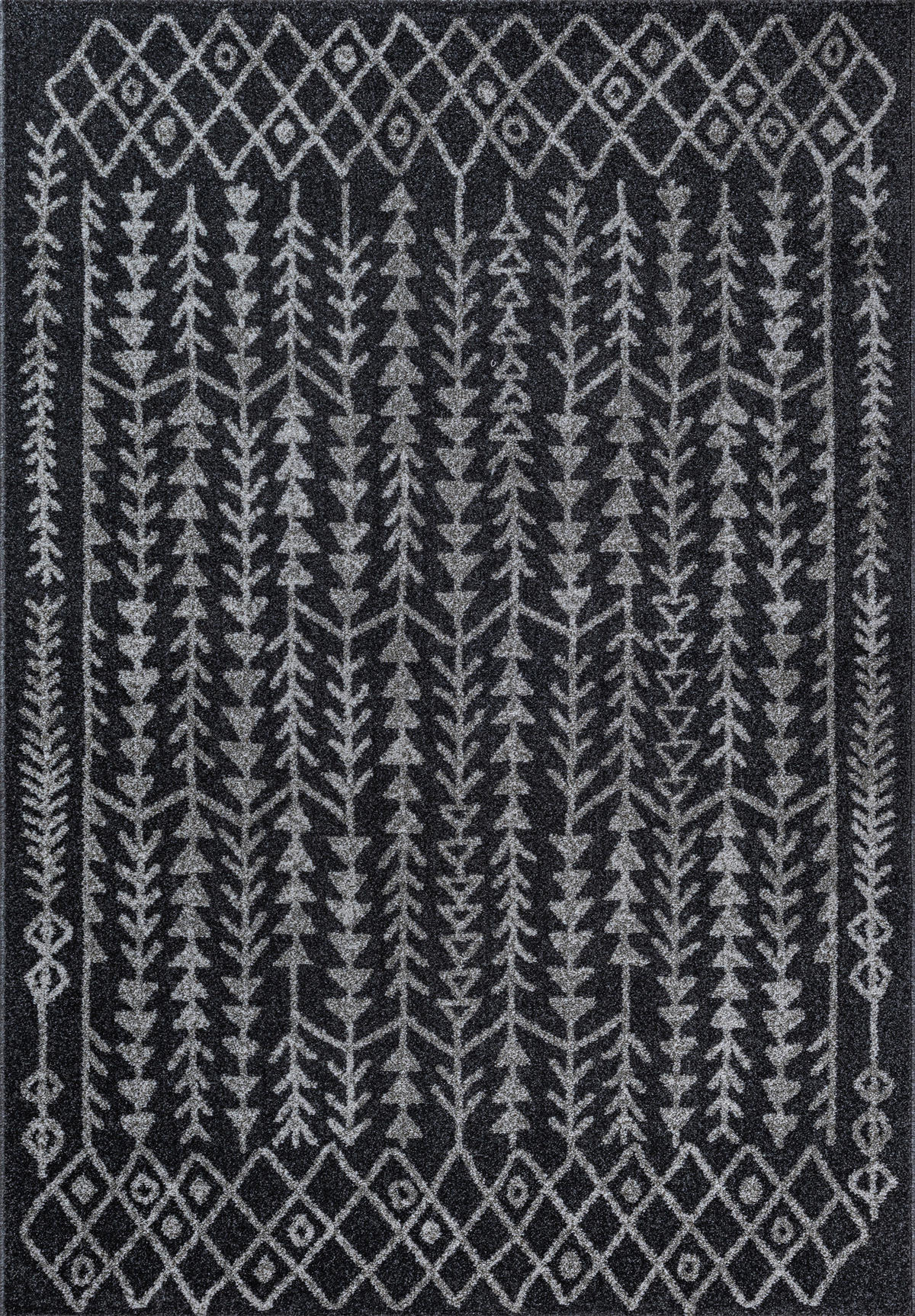Sanat Teppich schwarz B/L: ca. 290x200 cm Teppich_Boho_8204_200x290 - schwarz (290,00/200,00cm) - Sanat