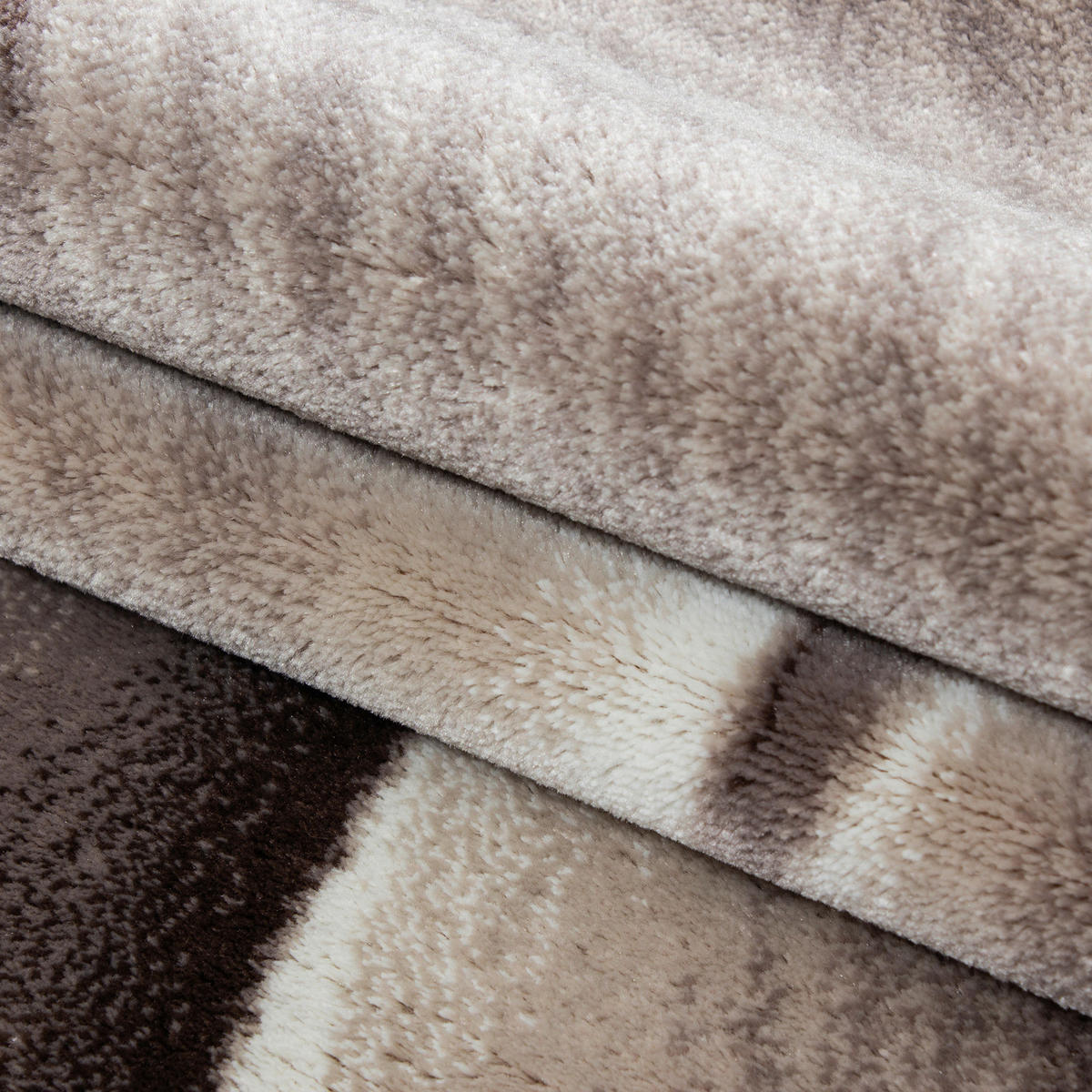 Ayyildiz Teppich PARMA braun B/L: ca. 280x370 cm PARMA - braun (280,00/370,00cm) - Ayyildiz