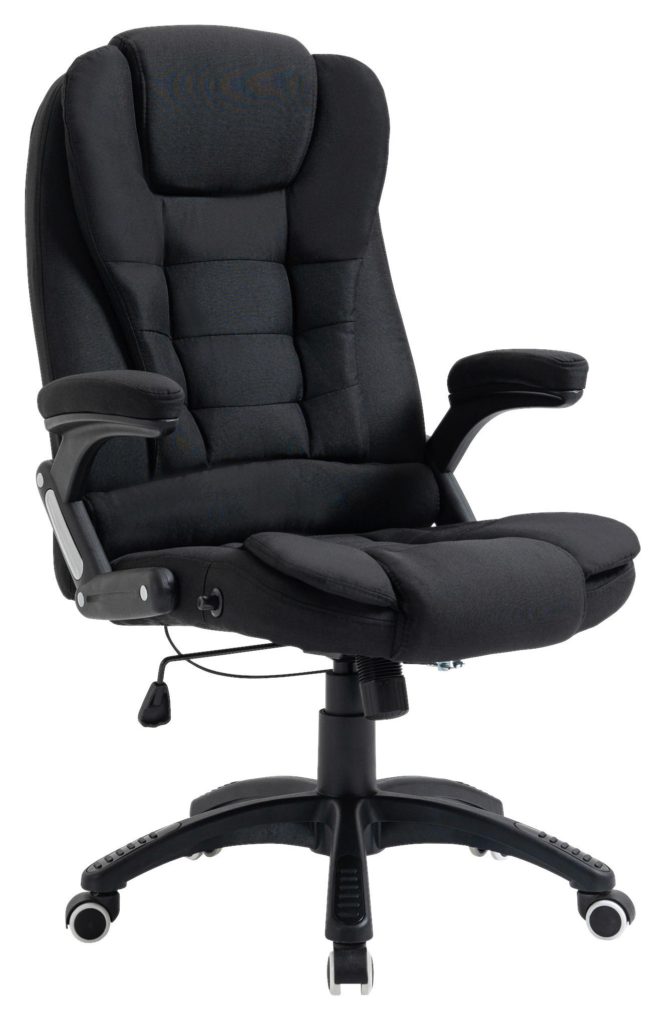 Drehstuhl 921-416BK schwarz 921-416BK - schwarz (65,00/120,00/72,00cm) - Vinsetto