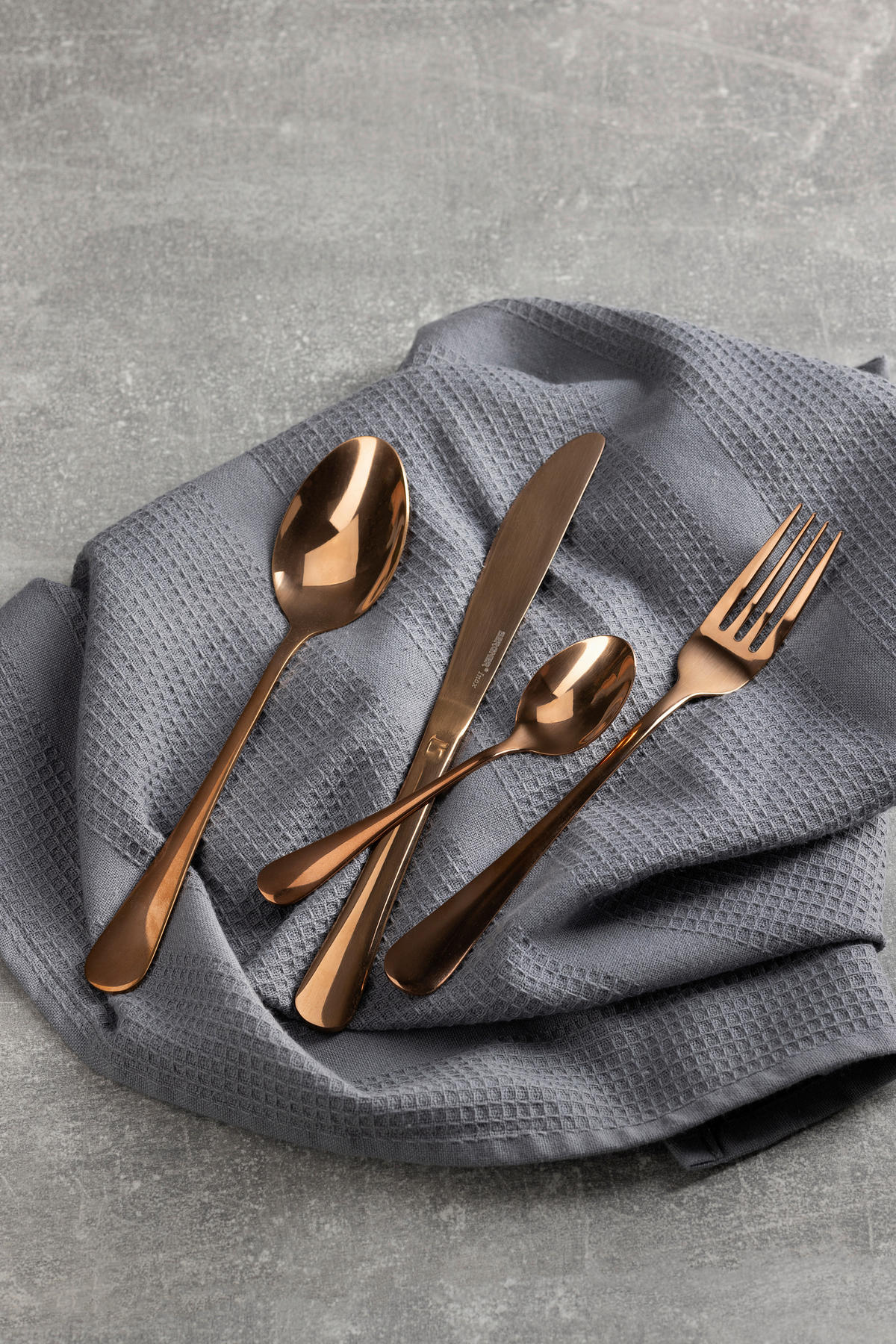 BERGNER Besteckset Copper Kupfer Edelstahl 16 tlg. Copper - Kupfer - BERGNER