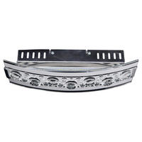Näve Leuchten LED-Leuchten 1177942 Chrom Metall Glas B/H/T: ca. 12x8,5x35 cm 1 Brennstellen LED-Wandleuchte - Chrom (12,00/8,50/35,00cm) - Näve Leuchten