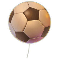 Niermann Kinderwandleuchte Fuball 40691 schwarz weiß Kunststoff Wandleuchte_Fußball - weiß/schwarz - Niermann