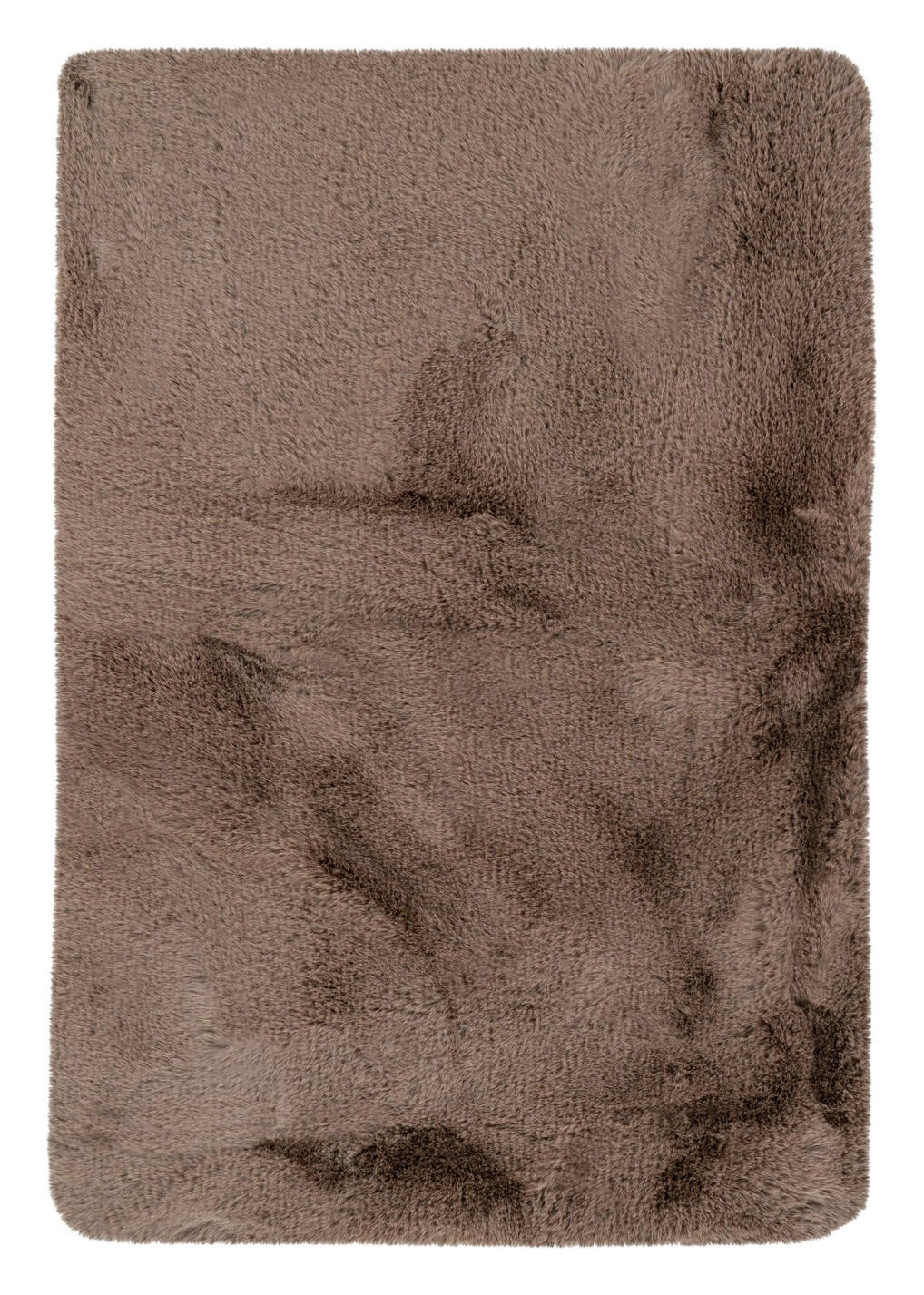 Kayoom Hochflorteppich Badematte Rabbit 225 sand B/H/L: ca. 40x3,5x60 cm Badematte Rabbit 225 - sand (60,00/40,00/3,50cm) - Kayoom